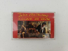 Whenever we Wanted by John Mellencamp (Cassette Tape Oct 1991 Polydor) EXCELLENT - £8.69 GBP