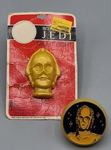 (2) Vintage 1983 Star Wars Return Of The Jedi C-3PO Night Lights - Made In Usa - £11.00 GBP