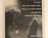 1999 Fox 6 WBRC News Print Ad Tv Guide Birmingham Alabama Star Wars TPA21 - $5.93