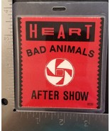 HEART (ANN &amp; NANCY WILSON) - VINTAGE ORIGINAL TOUR LAMINATE BACKSTAGE PASS - $20.00