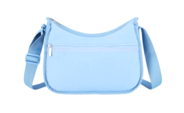 LeSportsac Blue Iris Classic Hobo Crossbody Bag, Cool Coastal Sky French... - $105.40 CAD