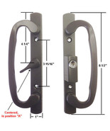 Sliding Glass Patio Door Handle Set, Mortise Type, A-Position, Keyed, Br... - $102.62 CAD