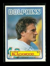 Vintage 1983 Topps Football Trading Card #311 Lyle Blackwood Miami Dolphins - £3.86 GBP