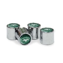 New York Jets 4 Pack Tire Valve Stem Covers New &amp; Officially Licensed - £10.69 GBP