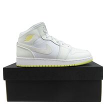 Air Jordan 1 Mid Sail White Sneakers GS Size 7Y / Womens Size 8.5 NEW FD... - $89.95