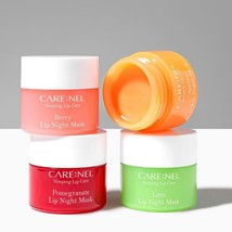 CARENEL Lip Night Mask 5g (Apricot, Pomegranate, Berry, Lime) Natural Lip Care - £12.70 GBP+