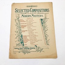 Century Edition Selected Compositions Piano IL TROVATORE 1908 - $9.89