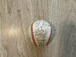 Baseball Autographed Signatures Official Ball American League - £43.10 GBP