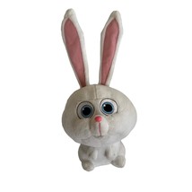The Secret Life Of Pets Snowball Plush Stuffed Toy Animal White Bunny Blue Eyes - £10.30 GBP