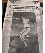 Boston Red Sox California Angels Boston Globe October 8  1986 MLB Champi... - £13.37 GBP