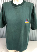 Cancun Mexico Stitched Embroidered Mens XL Green Tourist T-Shirt  - £9.09 GBP