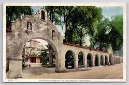 Riverside CA California Glenwood Mission Inn Postcard D48 - £3.90 GBP