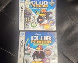 LOT OF 2 :Nintendo DS Club Penguin Elite FORCE +HERBERT&#39;S REVENGE CIB CO... - $8.90