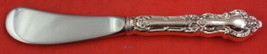 Meadow Rose by Wallace Sterling Silver Butter Spreader HH Paddle 6 3/8&quot; - £30.15 GBP