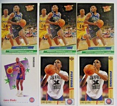 Lance Blanks-Basketball Trading Cards-6 Cards - £9.49 GBP