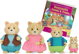 Lil Woodzeez Cat Family Whiskerelli Kitties Animals Toy Set Posable Book... - €16,90 EUR