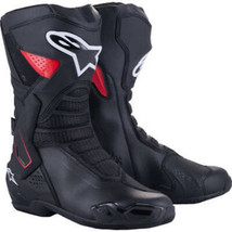 ALPINESTARS SMX-6 V3 Drystar® Boots - Black/Red - US 12.5/EU 48 2243025-... - $344.95