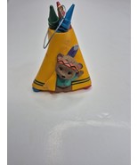 1995 BRIGHT &#39;n SUNNY TEPEE Crayola Crayon Keepsake Hallmark Ornament Vin... - $170.22 MXN