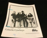 Press Kit Photo Galactic Cowboys 8x10 Black&amp;White Glossy - £9.38 GBP