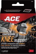 ACE Compression Knee Support Size Large / Extra Large 1 Mild Support Com... - $16.65