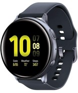 Samsung Galaxy Watch Active 2 44mm GPS Smartwatch + Charging Dock Bundle Black.. - $395.99