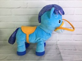 Disney Junior Sheriff Callie SPARKY Blue Pony Horse Plush Stuffed Animal Toy - £16.46 GBP