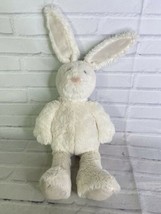 Pottery Barn Kids Easter Plush Off White Bunny Rabbit Stuffed Animal Velvet Ears - £16.25 GBP