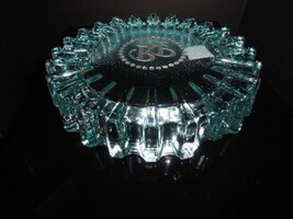 Luminoso  Teal / Blue Glass Ashtray by Rocky Patel 10" Diameter NIB image 5