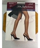Hanes Silk Reflections Pantyhose-Non-control Top Sandalfoot sz CD Style 715 - $220.28 MXN