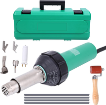 Hot Air Welder Heating Gun Handheld Hot Air Torch Plastic Welding Gun 40-600℃ Ad - £171.71 GBP