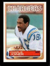 1983 Topps #377 Charlie Joiner Exmt Chargers Dp Hof *X37504 - £1.34 GBP