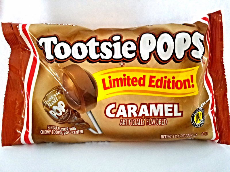 Tootsie Pops Limited Edition Caramel Flavored Suckers With Chewy Center 12.6 Oz - $9.00