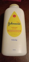 Johnsons Baby MEDICATED Powder Large 15 oz Zinc Oxide Cornstarch(BN3) - $139.97