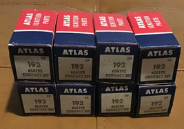 Vintage Lot Of 8 Atlas Ignition Parts 192 656102 Contact Set Brand New - $34.30