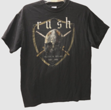 $35 Rush Snakes Arrows 2008 Tour Double-Sided Black M &amp; O Concert T-Shirt M - $40.03