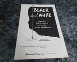 Black and White by John Coates Jr SATB - $2.99