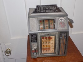 Vintage Centasmoke Gum Vendor 1 Cent Trade Stimulator Works w/ Key! - $28,280.48 MXN