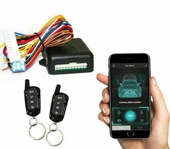 Car Alarm Security Systems Auto Remote Central Locking Kit Door Lock Key... - $29.65