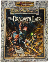 Tsr Books Forgotten realm into the dragon&#39;s lair #tsr11 340566 - £15.18 GBP