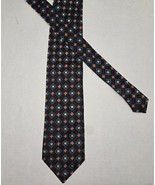 Ermenegildo Zegna Vintage  Geometric Italian 100% Silk Designer Tie 58&quot; ... - $34.64