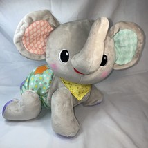 NEW VTech Baby/Toddler Explore Crawl Gray Elephant Plush Interactive Toy SOFT - £11.63 GBP
