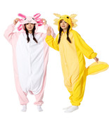 Kids Cartoon Axolotl Pajamas Boy Girls Animal Kigurumi Halloween Cosplay... - $20.89+