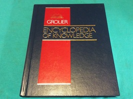 GROLIER ENCYCLOPEDIA  OF KNOWLEDGE - Hardcover - VOLUME 2 Ano-Bas - Free... - $11.79