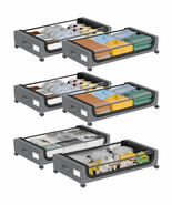 Under Bed Storage with Wheels: 6-Pack XXL 48L Underbed Storage Container... - $6,568.01 MXN