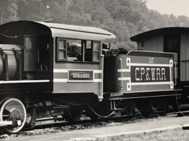 Carroll Park &amp; Western Railroad CP&amp;WRR #117 0-4-0 Locomotive Train Photo - £10.93 GBP