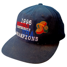 Seattle Sonics Supersonics Logo 1996 Western Champions Berretto Cappellino - £58.11 GBP