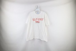 Vintage 90s Mens 2XL Spell Out Allergies Poly Histine D Double Sided T-S... - £61.99 GBP