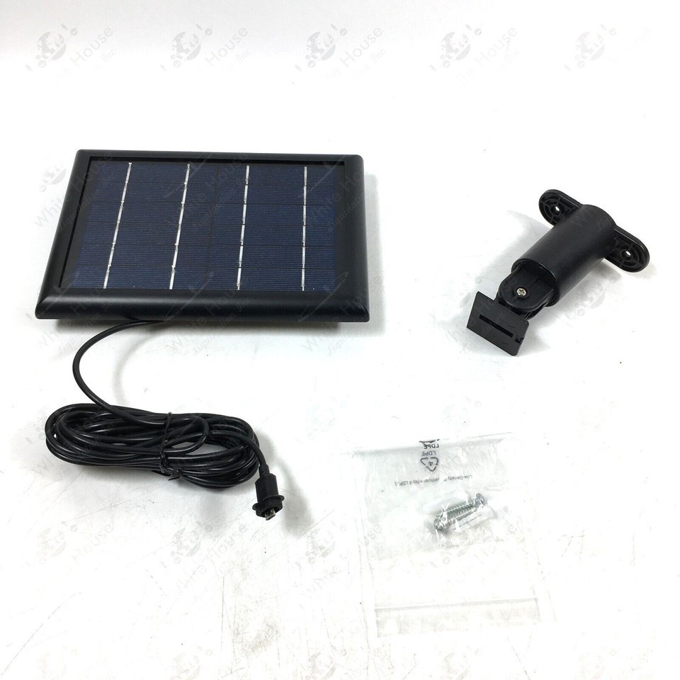 Wasserstein Solar Panel with Internal Battery Compatible with Blink - Black - $16.82