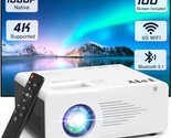 Indoor And Outdoor Use For The Tmy Projector With Wifi And Bluetooth, Na... - £102.06 GBP