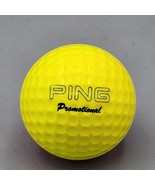 Vintage Ping Promotional Ball Orange Yellow Two Tone - $52.96 CAD
